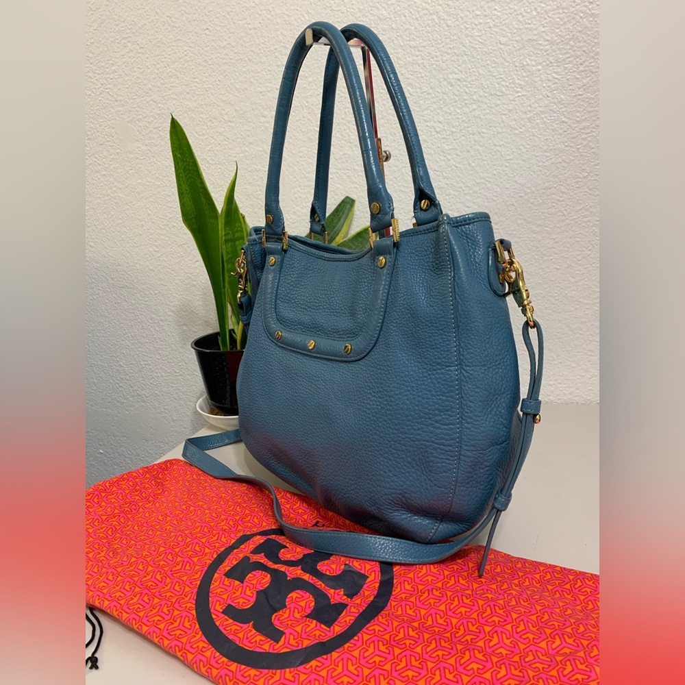 💕👜TORY BURCH Amanda Leather Hobo Bag💕👜👜 - Picture 4 of 11